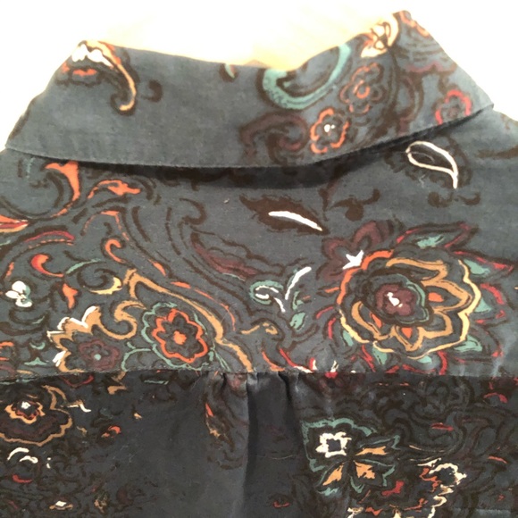 Coldwater creek floral button down - Picture 6 of 6